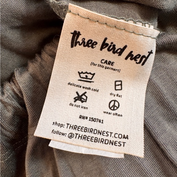 Three Bird Nest Maxi Jumpsuit NWT Size XL - Picture 7 of 7